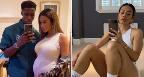 ZAHA SCORES Crystal Palace ace Wilfried Zaha says he’s ‘winning on and off the field’ as girlfriend Paige shows off baby bump