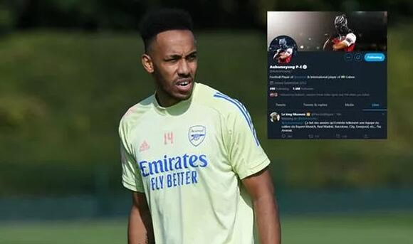 Pierre-Emerick Aubameyang angers Arsenal fans with cryptic transfer hint