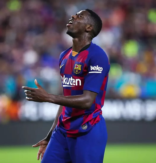 Ousmane Dembele Turns Up Late For Training Yet Again
