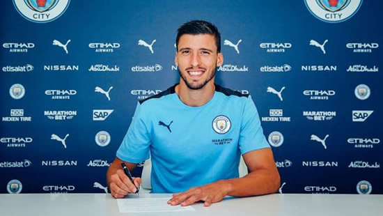 Dias completes £62m Manchester City move from Benfica