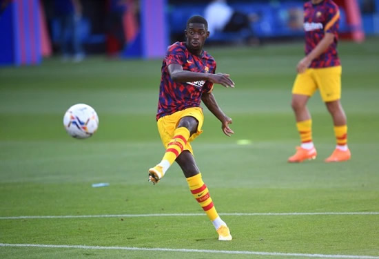 OUS NEXT? Man Utd open Ousmane Dembele transfer talks with Barcelona as they eye season-long loan amid Jadon Sancho struggles