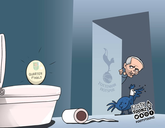 7M Daily Laugh - Tottenham reach quarter finals