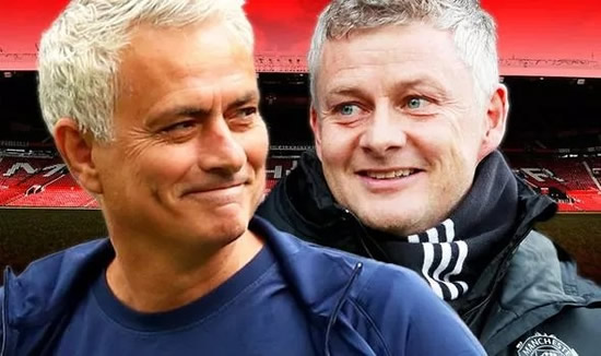 Jose Mourinho expecting Man Utd love affair as Tottenham head to Old Trafford