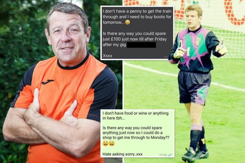 Ex-Man Utd and Rangers keeper Andy Goram scrounged £12k from two women for rent, booze and shampoo