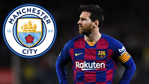 Man City plot Lionel Messi transfer bid and have plan to convince Barcelona to sell star