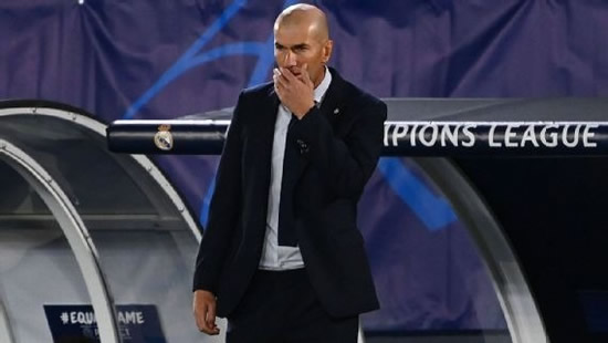 Zidane: I'm responsible for Real Madrid loss to Shakhtar Donetsk