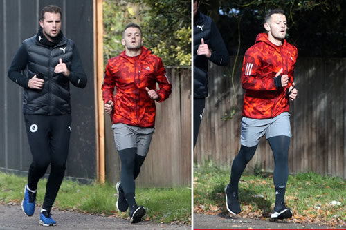 Jack Wilshere continues fitness kick with run as ex-Arsenal ace reveals West Ham stint left him ‘sapped of confidence’