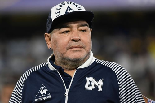 Diego Maradona isolating after contact with positive Covid-19 case