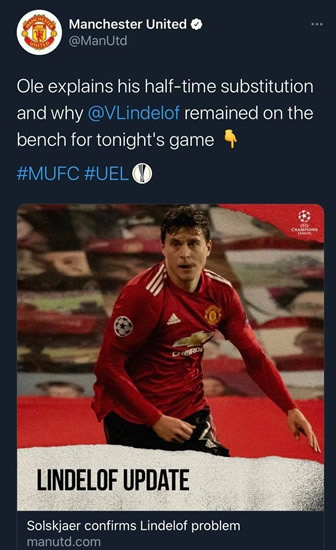Man Utd delete tweet using Europa League hashtag and mocked by fans after Basaksehir defeat