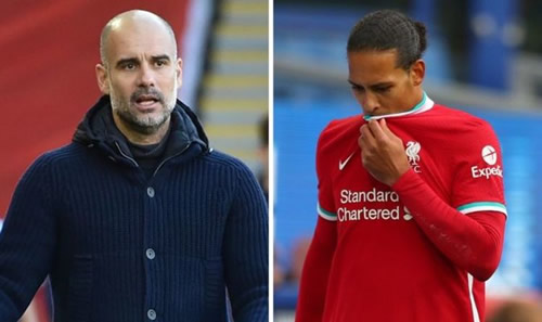 Pep Guardiola makes surprise Virgil van Dijk admission ahead of Man City vs Liverpool