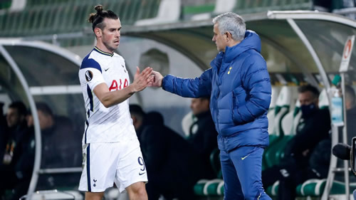 Tottenham's Mourinho concerned about Bale's handling under Arsenal coach