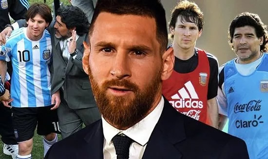 Lionel Messi delivers emotional Diego Maradona tribute statement after icon's death
