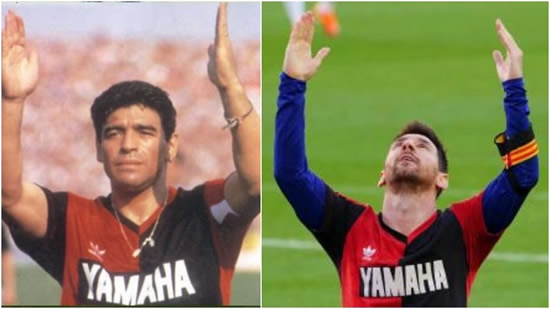 Messi completes a cycle with Maradona: Goodbye, Diego