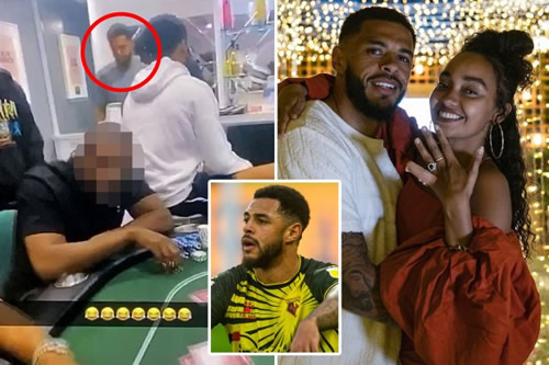 Little Mix star Leigh-Anne Pinnock’s Watford ace fiance Andre Gray flouts lockdown rules with illegal poker party