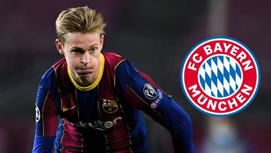 Barcelona may be forced into De Jong sale as Bayern get ready to pounce