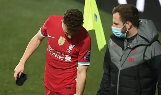 Liverpool star Diogo Jota facing 'two months' out injured as Jurgen Klopp crisis deepens