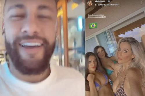 Neymar reacts to 500-guest 'Neymarpalooza' party reports after models fly to Brazil