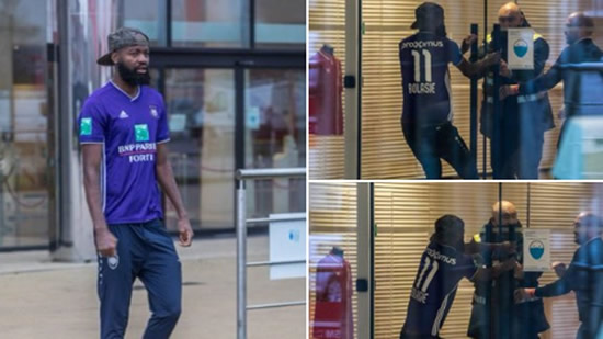 Royal Antwerp player wants a transfer... so shows up for training in shirt of rivals Anderlecht!