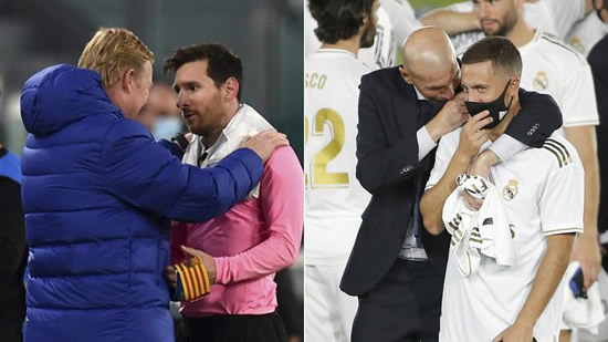 Zidane and Koeman have very clear ideas