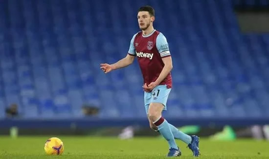 Declan Rice urged to leave West Ham for Chelsea next season to become 'top-class player'