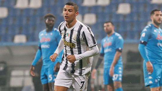 Ronaldo on target as Juventus earn Supercup win over Napoli