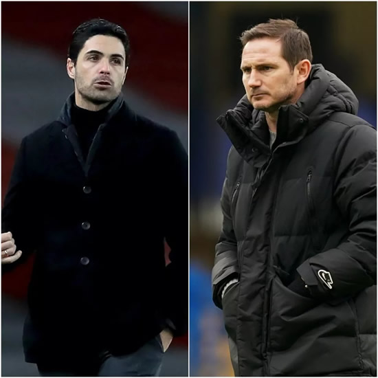 Mikel Arteta feels Frank Lampard should be given more time at Chelsea