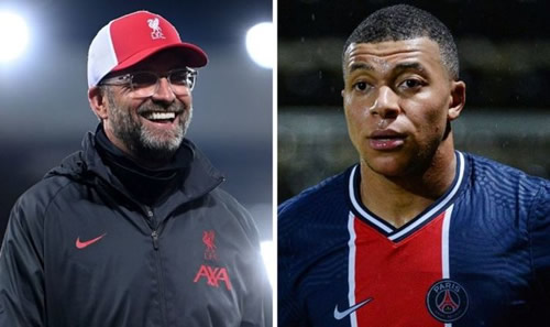 Kylian Mbappe 'keen to play' for Liverpool as PSG star ponders huge transfer decision
