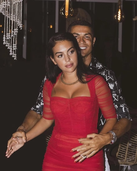 RON LOVE Cristiano Ronaldo surprises Georgina Rodriguez with romantic candlelit dinner and flowers for model’s 27th birthday