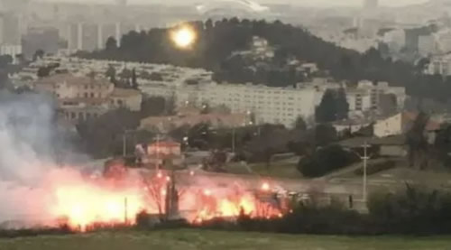 Chaos at Marseille as furious fans set fire to training ground