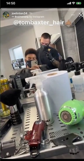 Newcastle star Joelinton being investigated by police over haircut after posting snap with barber during lockdown