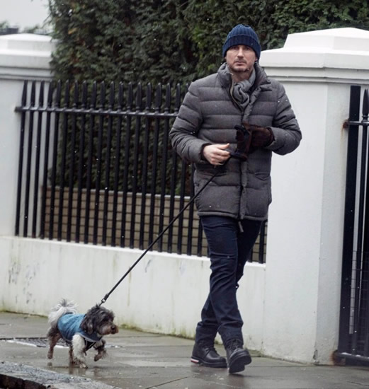 Frank Lampard spotted out with wife Christine and baby as ex-Chelsea boss has some family time after being sacked