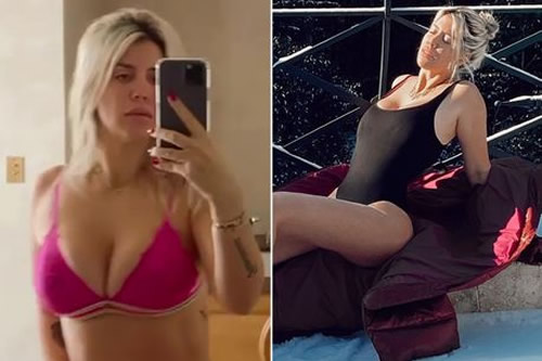 Wanda Nara denies she's had surgery as she shares sexy lingerie snap on  Valentine's Day - 7M sport