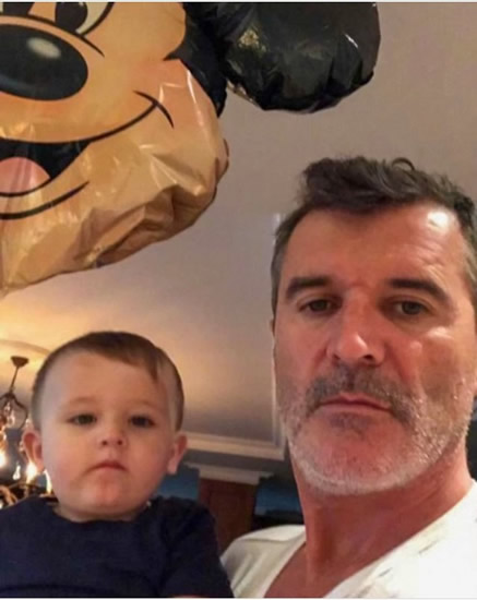 GRANDFATHER RED Man Utd legend Roy Keane reveals he has become a proud grandfather as he gives rare glimpse of family in Instagram post