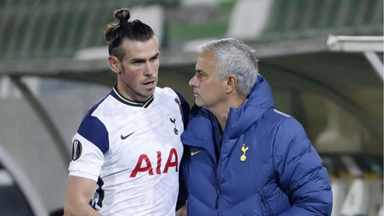 Mourinho 'totally convinced' by Bale and says Spurs star has nothing to prove