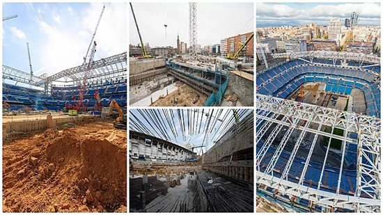 Works at new Bernabeu speed up in order to welcome fans in September