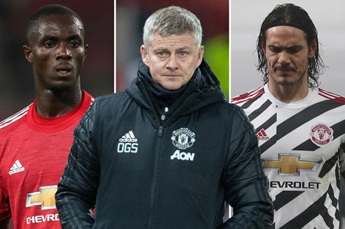 Cavani and Bailly demand answers over Man Utd futures as Solskjaer lines up summer transfer spree