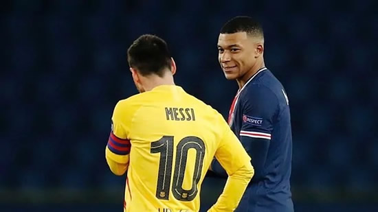 Mbappe shows his respect for Messi