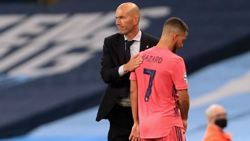 Real Madrid's Zidane 'can't explain' Hazard's latest injury setback