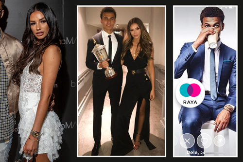 Dele Alli seeks love on celeb dating app Raya after being dumped by model Ruby Mae