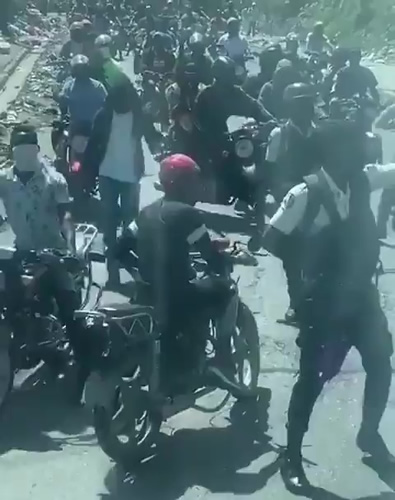 Terrifying moment Belize national team held up by armed insurgents after arriving in Haiti for World Cup qualifier