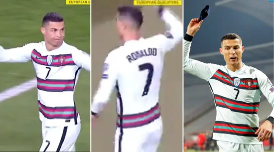 Cristiano Ronaldo Slammed For Throwing Captain's Armband And Storming Off Pitch