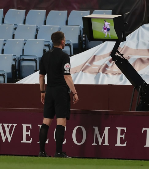 WEMBLEY WOE Man City’s Stones OUT of Carabao Cup Final after red card for rash tackle on Villa’s Ramsey following VAR check