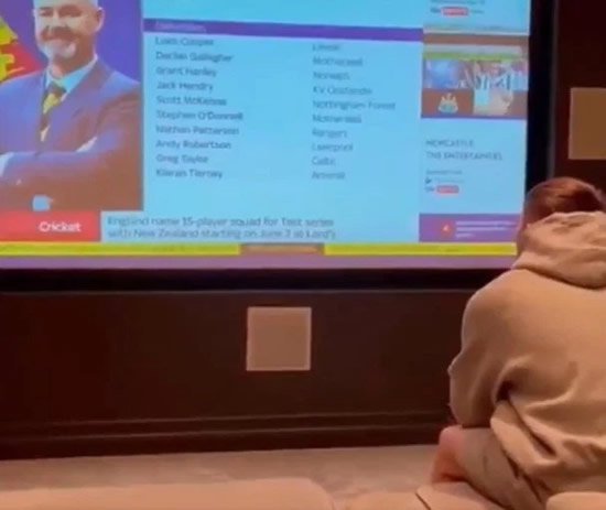 HAPPY GILMOUR Watch heartwarming moment Chelsea’s Billy Gilmour sees place in Scotland’s Euro 2020 announced on Sky Sports