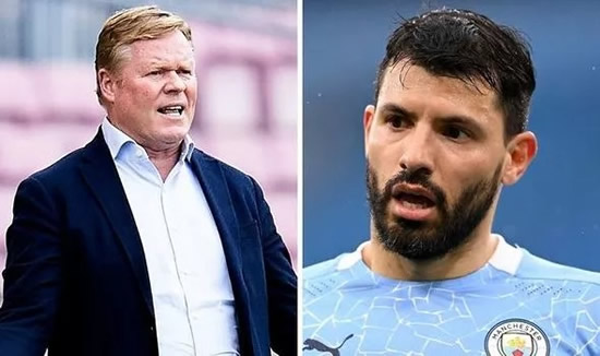 Barcelona 'reach agreement' to sign Man City star Sergio Aguero with another deal close