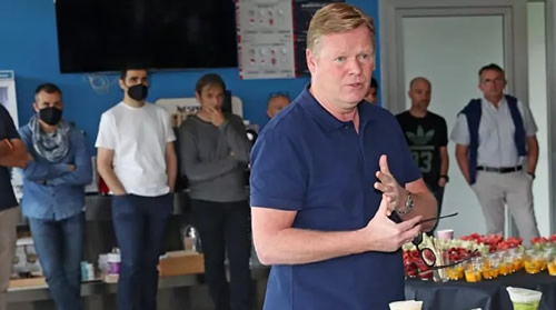 Barcelona end the season with a breakfast and words of thanks from Koeman