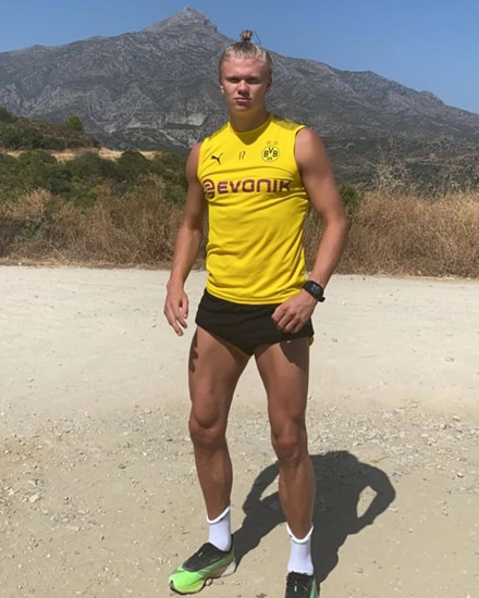 Erling Haaland reveals insane body transformation after putting on more than a STONE in 'raw muscle mass'