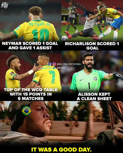 7M Daily Laugh - A good day indeed for Brazil fans