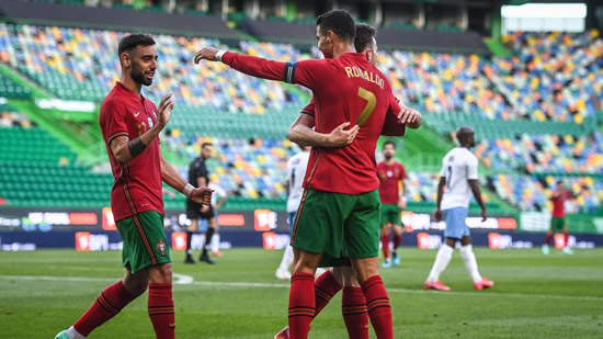 Portugal beat Israel with Bruno Fernandes double, Cristiano Ronaldo goal