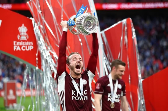 MADD FOR IT James Maddison shows off incredible FA Cup tattoo as Leicester star commemorates stunning Wembley win over Chelsea