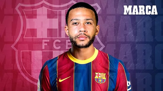 Official: Barcelona sign Memphis Depay